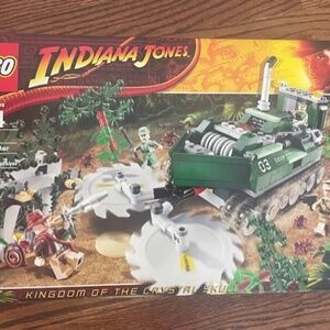 LEGO Indiana Jones Set #7626 Jungle Cutter Kingdom of the Crystal Skull NIB SET